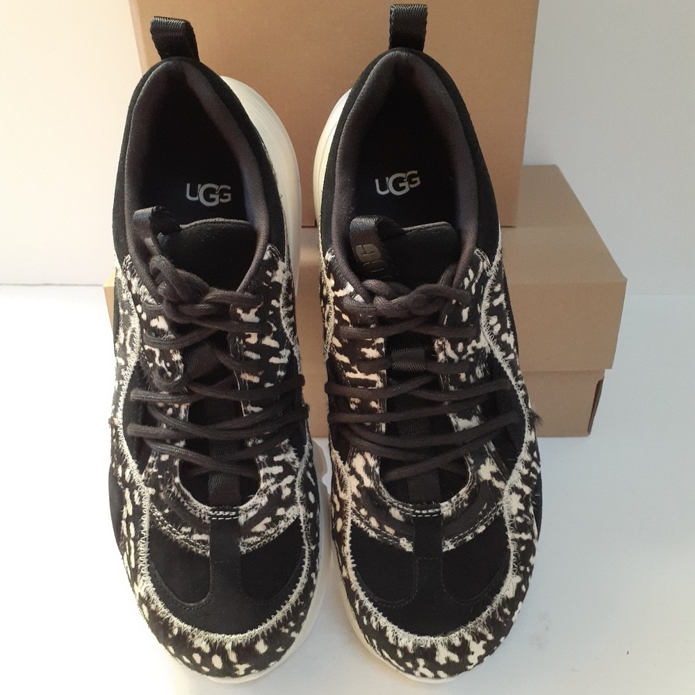 UGG Calle Lace Sneakers Sz 8.5 - Picture 6 of 9